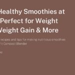 make smoothies at home