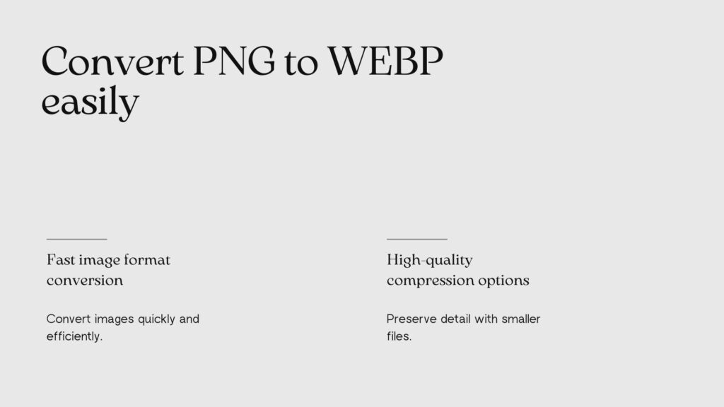 PNG To WEBP Converter