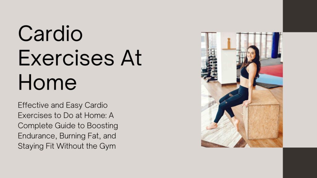 cardio exercises at home