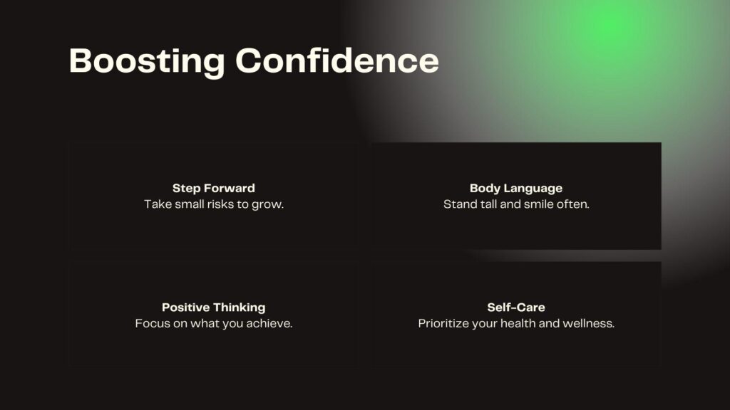 How to build confidence