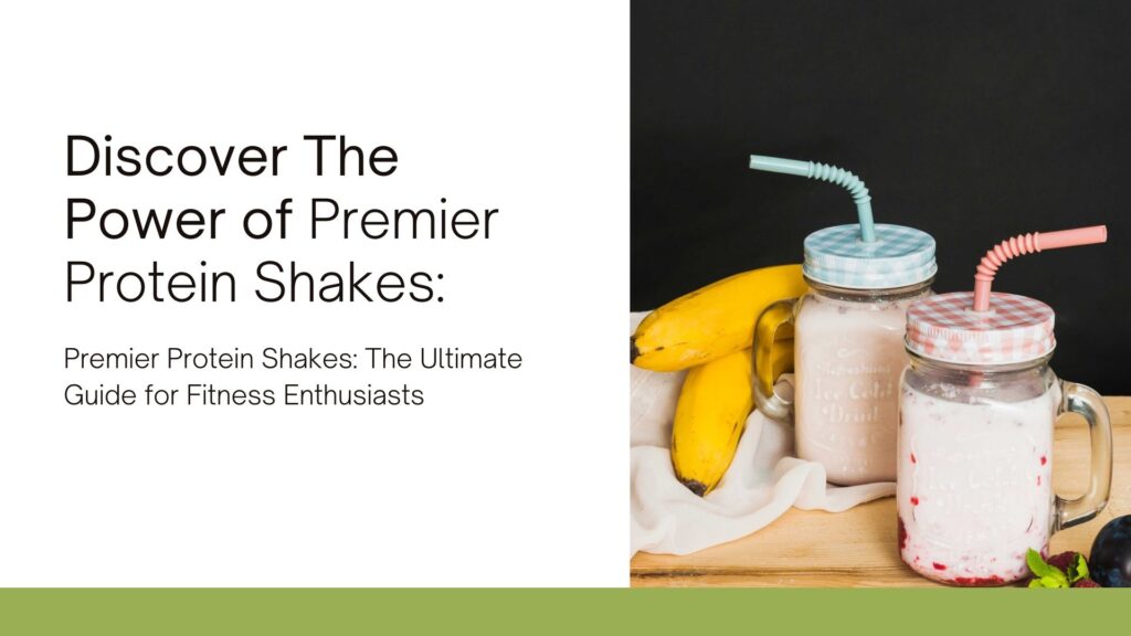 premier protein shakes