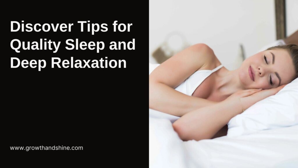 how to get better sleep